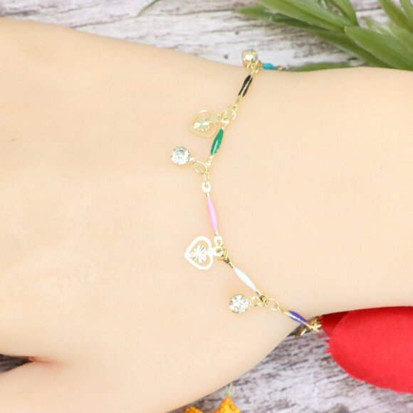 Trendy Bracelet for Girls & Women – Cute, Adjustable & Gift-Ready | MLCRC2037 - Picture 8 of 10